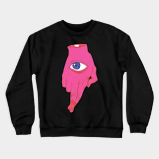 Imposing hand Crewneck Sweatshirt